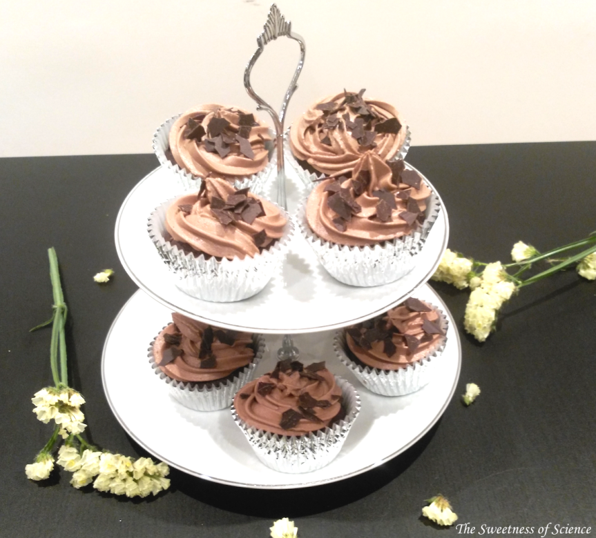 The Sweetness of Science Cupcakes Veganos de Calabacín y Chocolate 