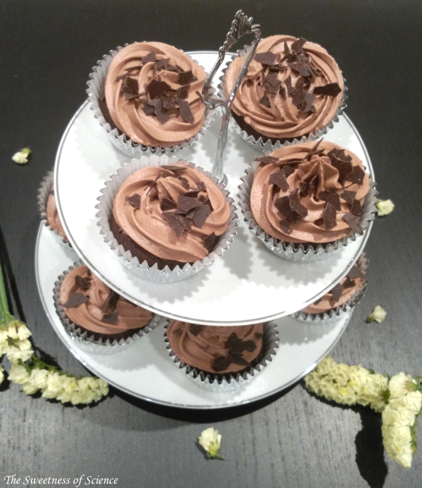 The Sweetness of Science Cupcakes Veganos de Calabacín y Chocolate 